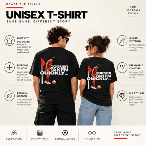 Sporty Unisex Cotton Tee - Perfect Gift for Soccer Fans, Casual Wear, Sport Events, Everyday Style, Birthday, Holiday