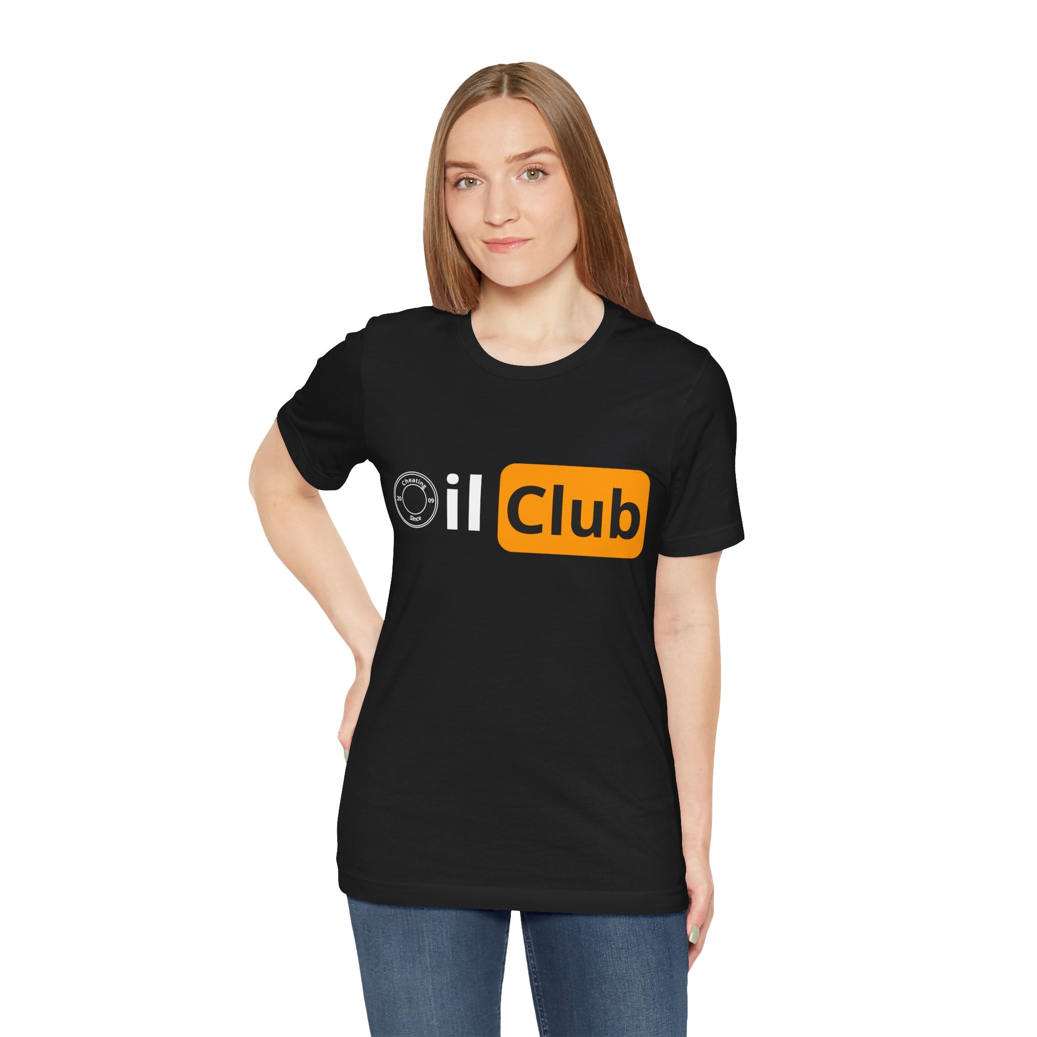 Oil Club Unisex Tee, Casual Wear, Gift for Oil Enthusiasts, Vintage Style Tee, Everyday Fashion