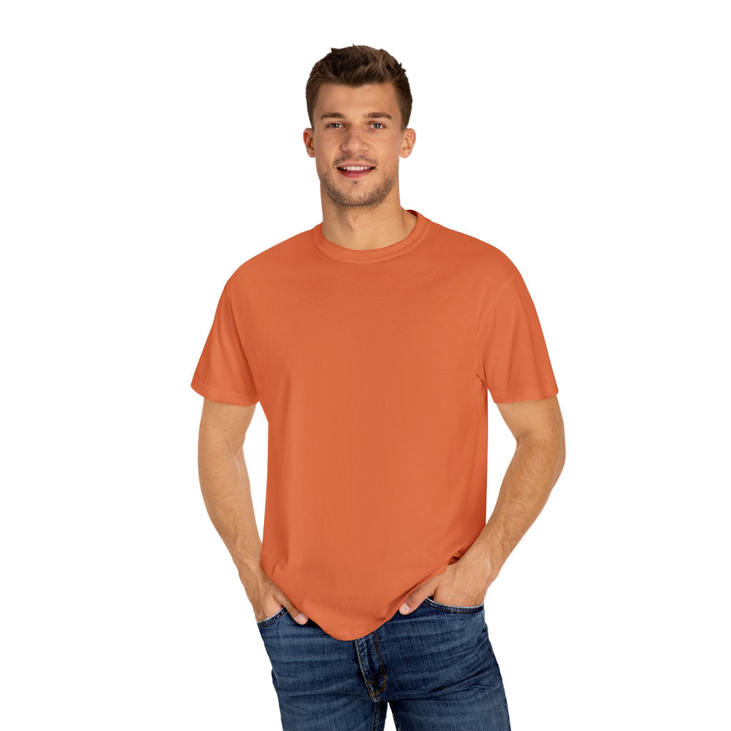 Custom Garment-Dyed T-Shirt, Personalized Sports Tee, Team Apparel, Casual Wear, Gift for Sports Lovers