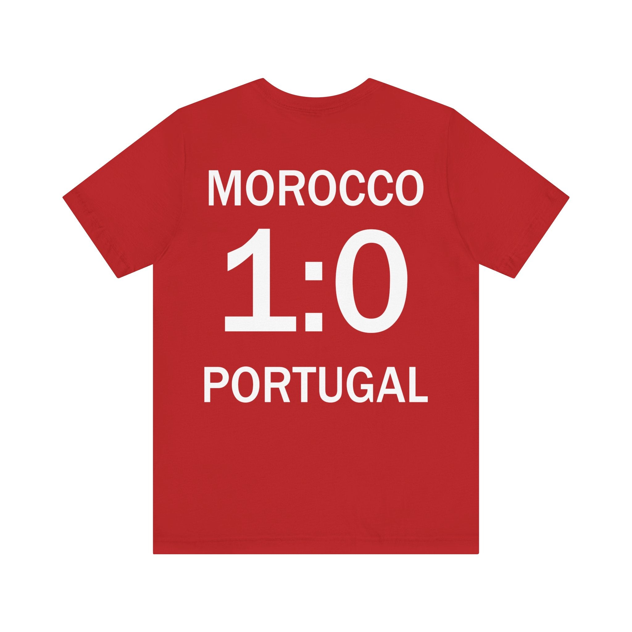 Morocco Victory Tee - Unisex Jersey Short Sleeve T-Shirt, Soccer Fan Gear, Gift for Sports Lovers, World Cup Celebration, Trendy Casual Wear
