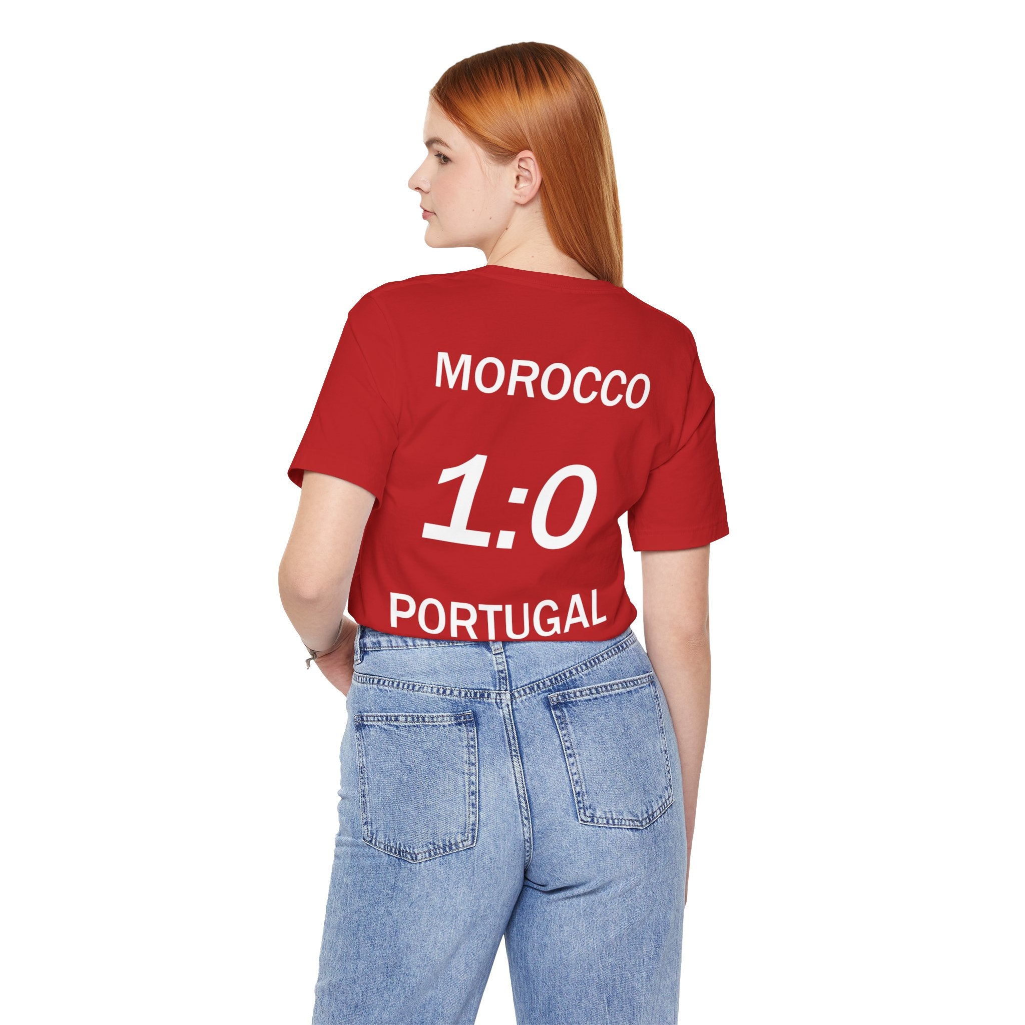 Morocco Victory Tee - Unisex Jersey Short Sleeve T-Shirt, Soccer Fan Gear, Gift for Sports Lovers, World Cup Celebration, Trendy Casual Wear
