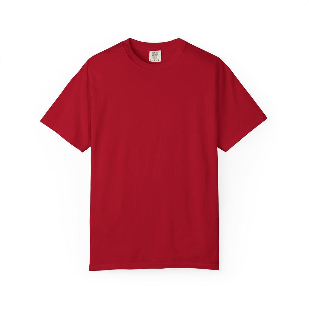 Custom Garment-Dyed T-Shirt, Personalized Sports Tee, Team Apparel, Casual Wear, Gift for Sports Lovers