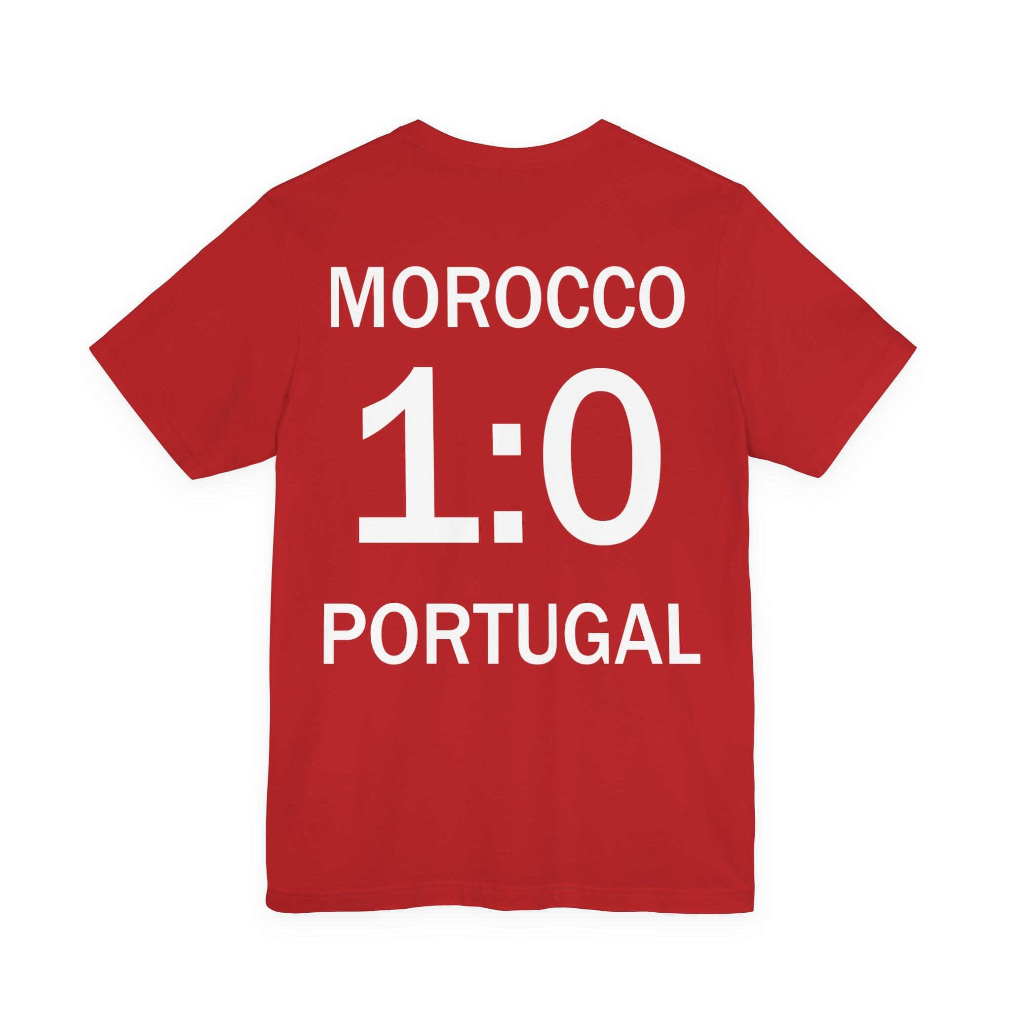 Morocco Victory Tee - Unisex Jersey Short Sleeve T-Shirt, Soccer Fan Gear, Gift for Sports Lovers, World Cup Celebration, Trendy Casual Wear