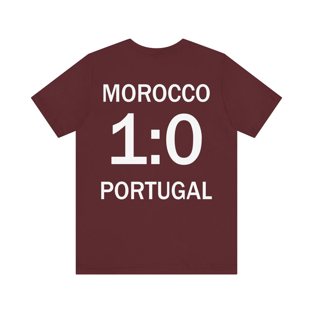 Morocco Victory Tee - Unisex Jersey Short Sleeve T-Shirt, Soccer Fan Gear, Gift for Sports Lovers, World Cup Celebration, Trendy Casual Wear