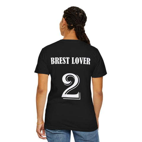 Brest Lover Unisex Tee, Funny Gift, Casual Wear, Great for Friends & Holidays, Unique Graphics T-Shirt, Comfortable Everyday Style