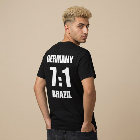 T‑Shirt — Germany 7:1 Brazil Soccer World Cup Upset Fan Tee