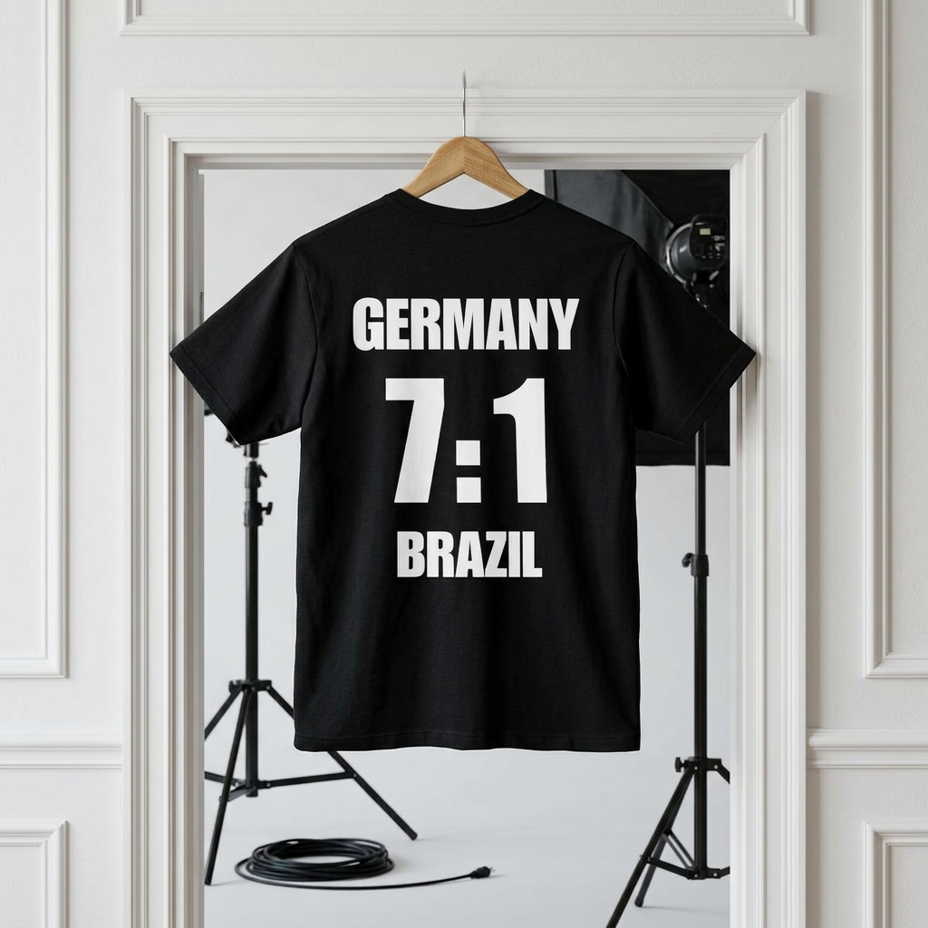 T‑Shirt — Germany 7:1 Brazil Soccer World Cup Upset Fan Tee