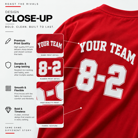 Custom Garment-Dyed T-Shirt, Personalized Sports Tee, Team Apparel, Casual Wear, Gift for Sports Lovers