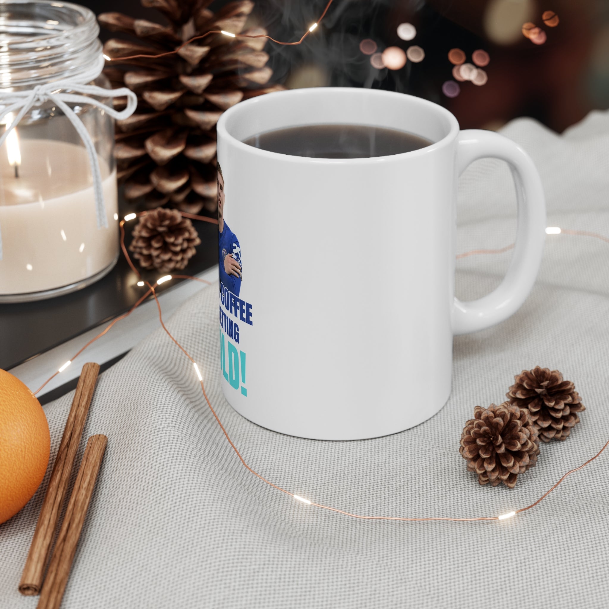 Coffee Mug — "Your Coffee Is Getting Cold" Funny Sports Fan Mug
