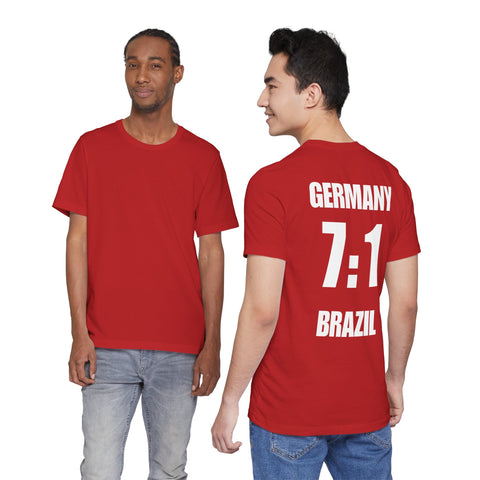T‑Shirt — Germany 7:1 Brazil Soccer World Cup Upset Fan Tee