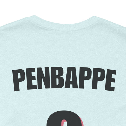 T-Shirt — Penbappe #0 Champion League Soccer Jersey Back Print