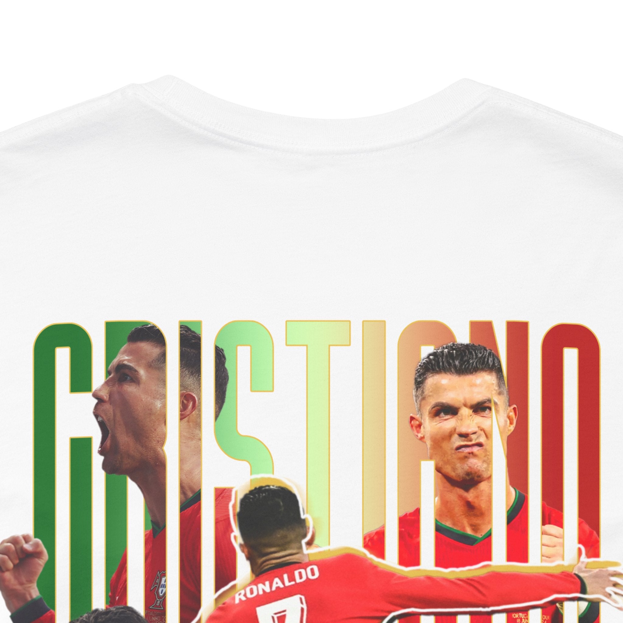 Cristiano Ronaldo Unisex Jersey Tee, Sports Fan T-Shirt, Soccer Shirt, Gift for Football Lovers, Casual Athletic Wear, Summer Fashion