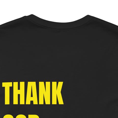 Thank God I’m Not Madridista T-Shirt — Funny Soccer Fan Tee (Unicef Style)