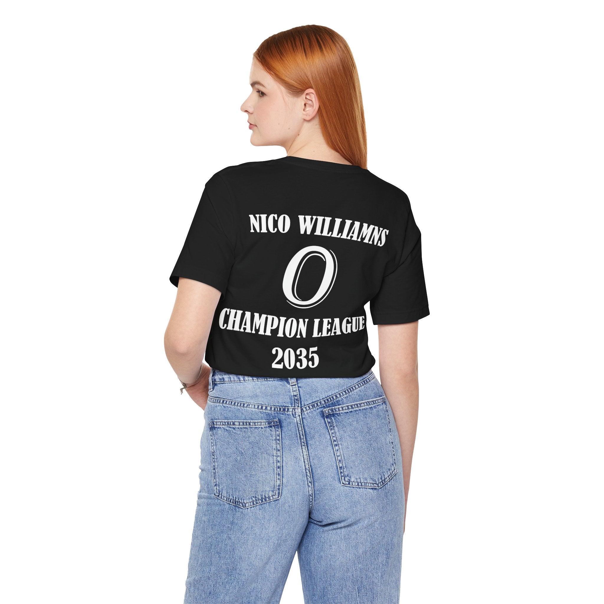Custom Champion League Tee for Sports Fans, Personalized Soccer Shirt, Gift for Athletes and Coaches, Unisex Graphic Tee, Team Spirit Wear